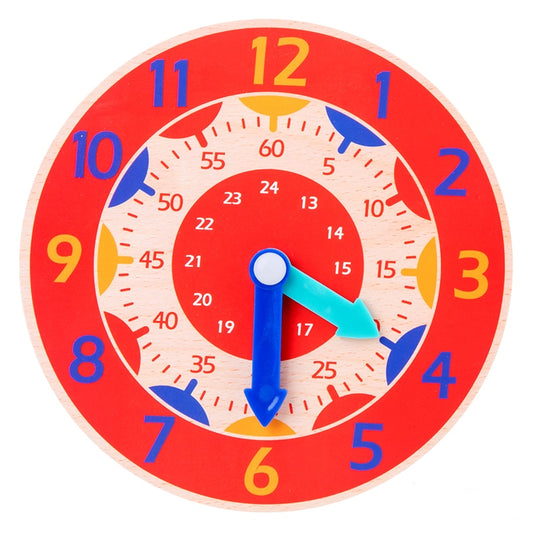 Horloge Montessori colorée promo jouets