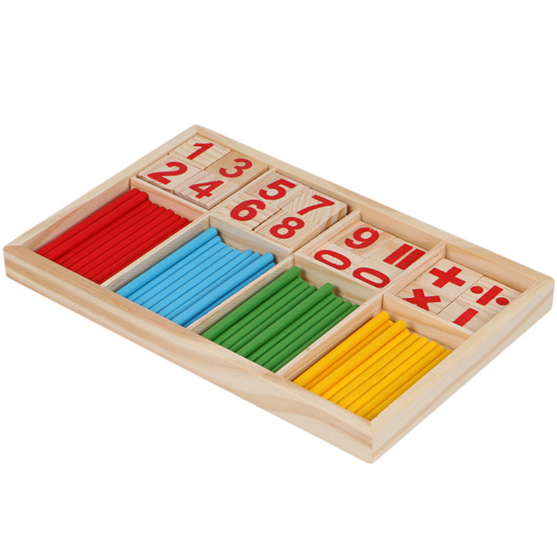 Jeux mathématique en bois Montessori