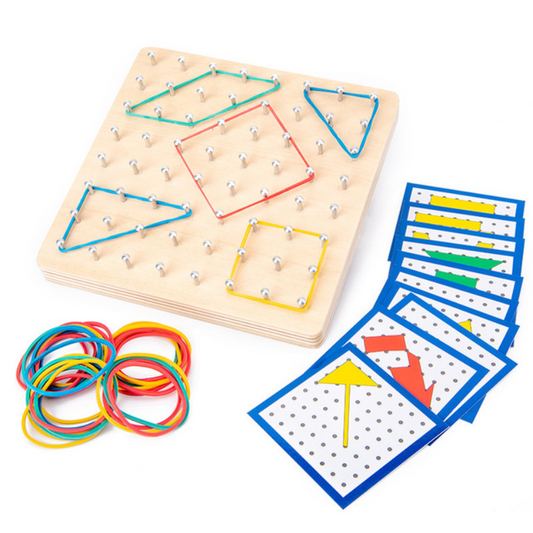Plaque de géométrie Montessori promo jouets