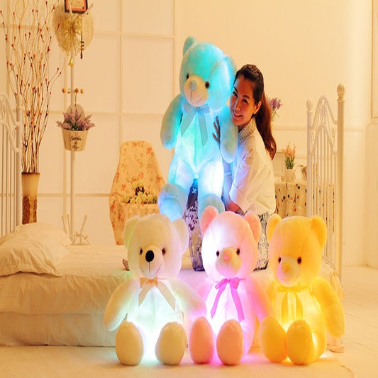 Ours en peluche LED promo jouets 
