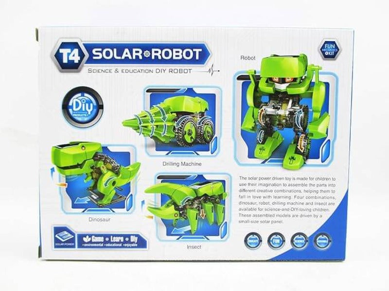 Robot solaire 4 en 1 – promo jouets