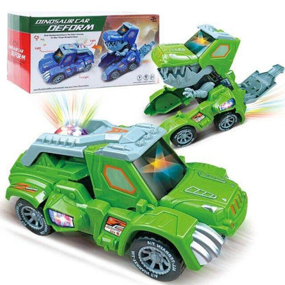 Transformer dinosaure car